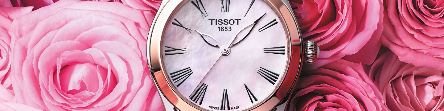 Двухцветные часы Tissot T-Wave Гламур навсегда